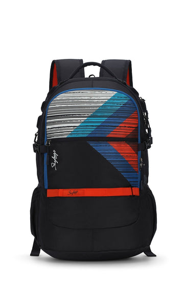 HERIOS PLUS 01 LAPTOP BACKPACK BLACK 30L - SkyBags Cyprus