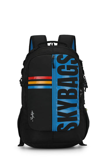 HERIOS PLUS 04 LAPTOP BACKPACK BLACK 30L - SkyBags Cyprus